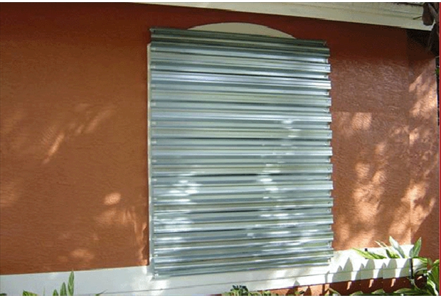 Aluminum or Galvanized Hurricane Panels