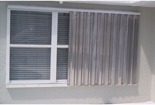 Aluminum or Galvanized Hurricane Panels