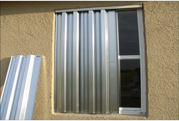 Aluminum or Galvanized Hurricane Panels